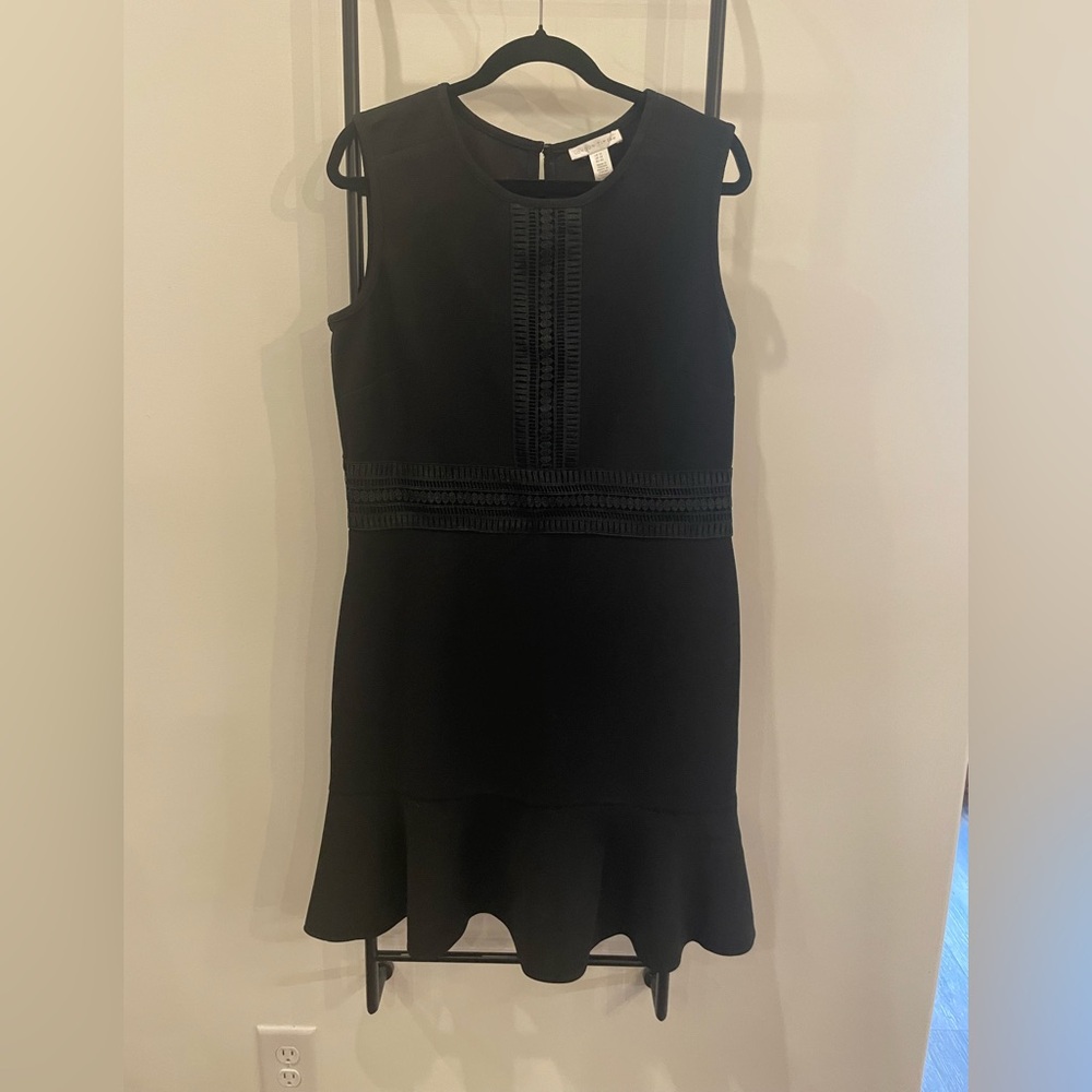 London Times Black Mini Dress